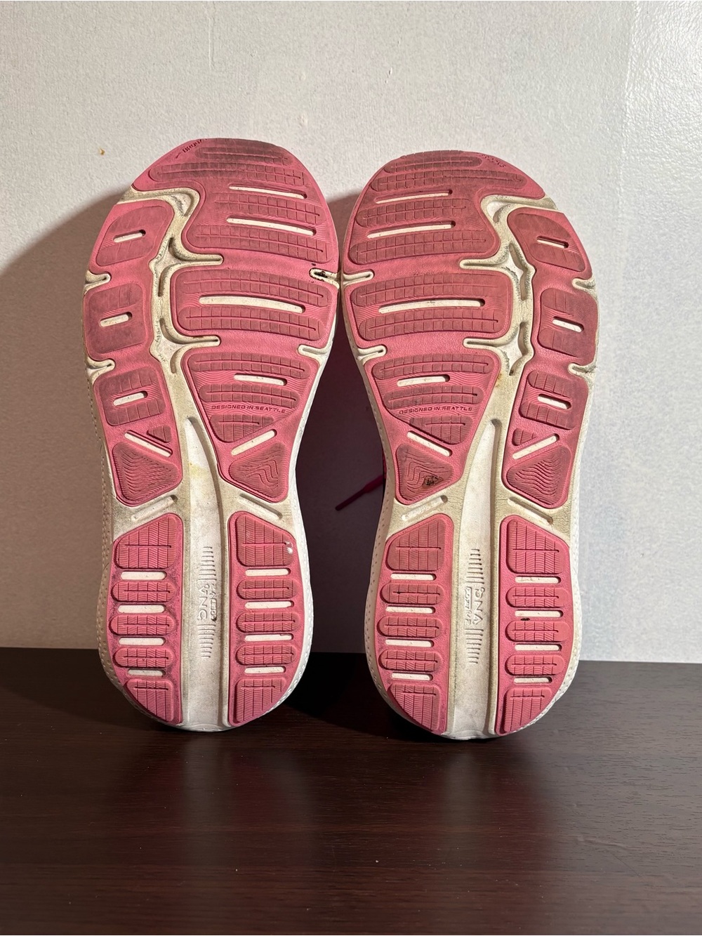 Brooks Ghost Max Shoes Womens Size 9 B Pink Mesh Running Sneakers - Picture 8 of 9